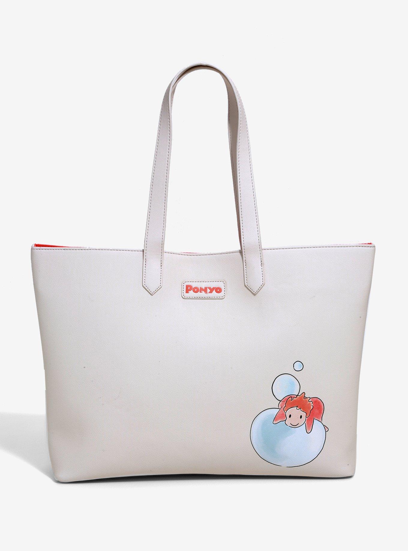 Loungefly Studio Ghibli Ponyo Tote Bag, , alternate