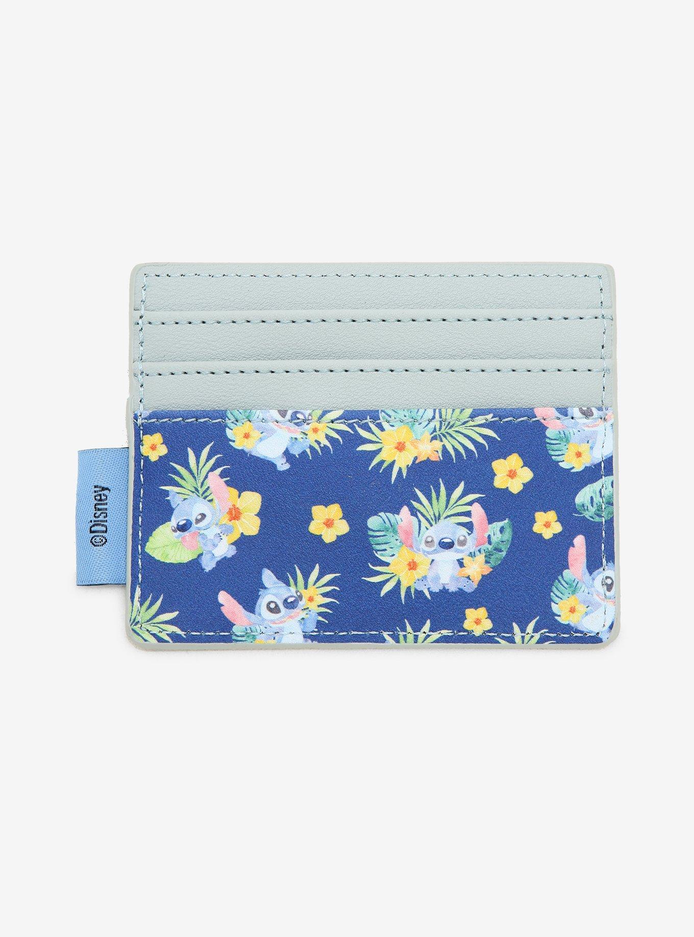 Loungefly Disney Lilo & Stitch Tropical Stitch Cardholder, , alternate