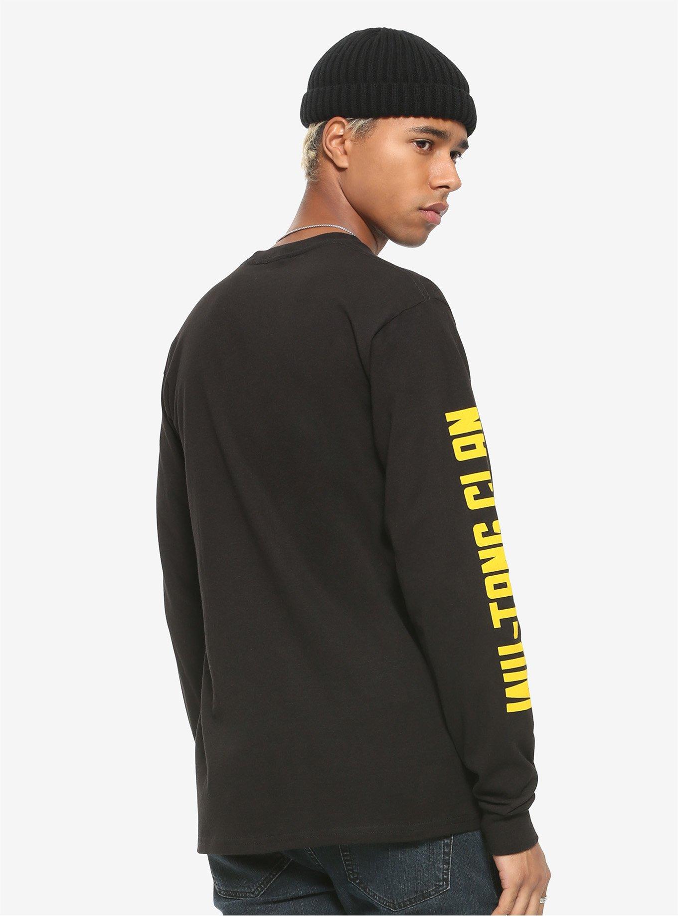 Wu-Tang Clan Logo Long-Sleeve T-Shirt, BLACK, alternate