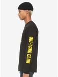 Wu-Tang Clan Logo Long-Sleeve T-Shirt, BLACK, alternate