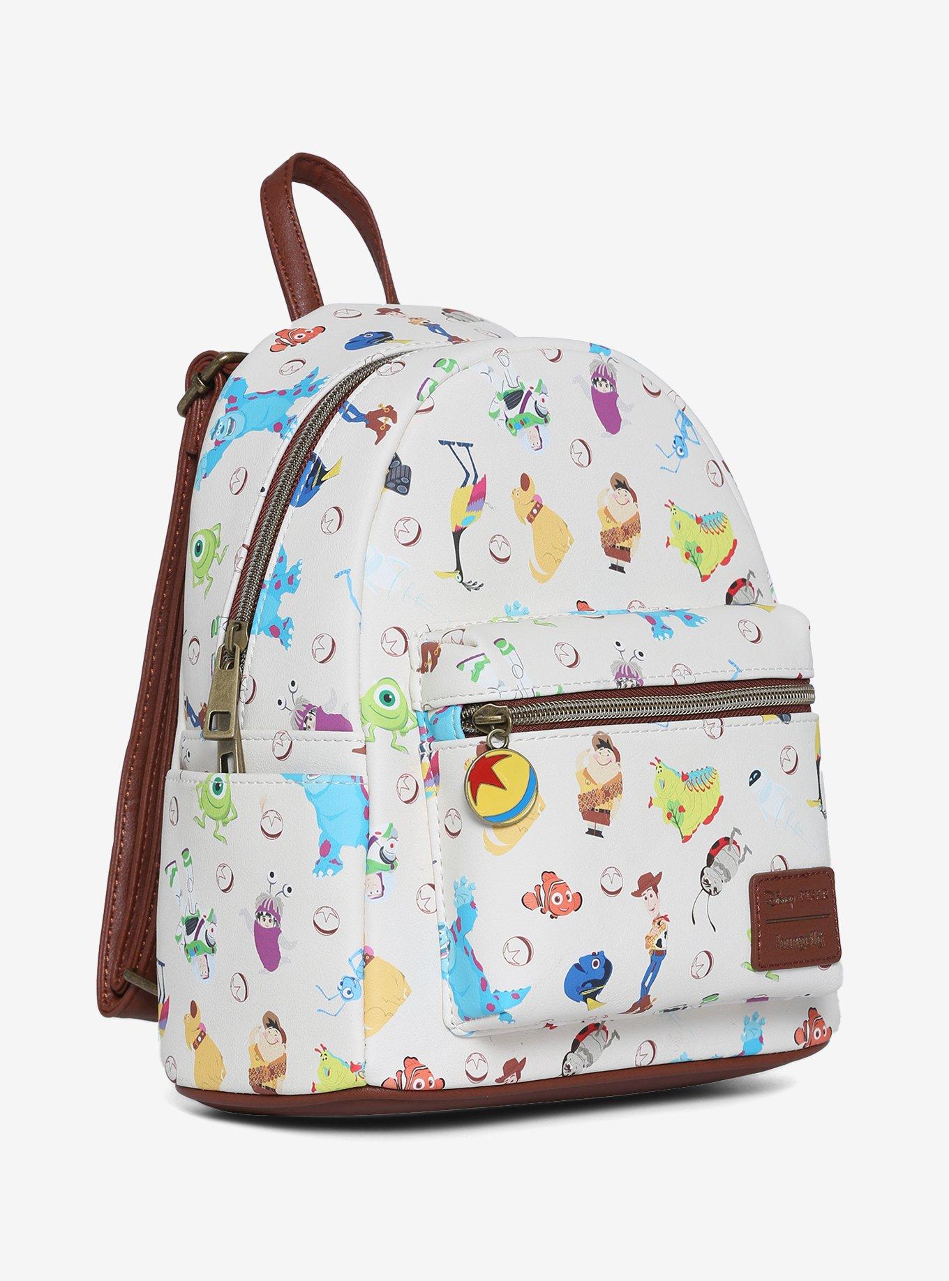 Loungefly Disney Pixar 25th Anniversary Icons Mini Backpack, , alternate