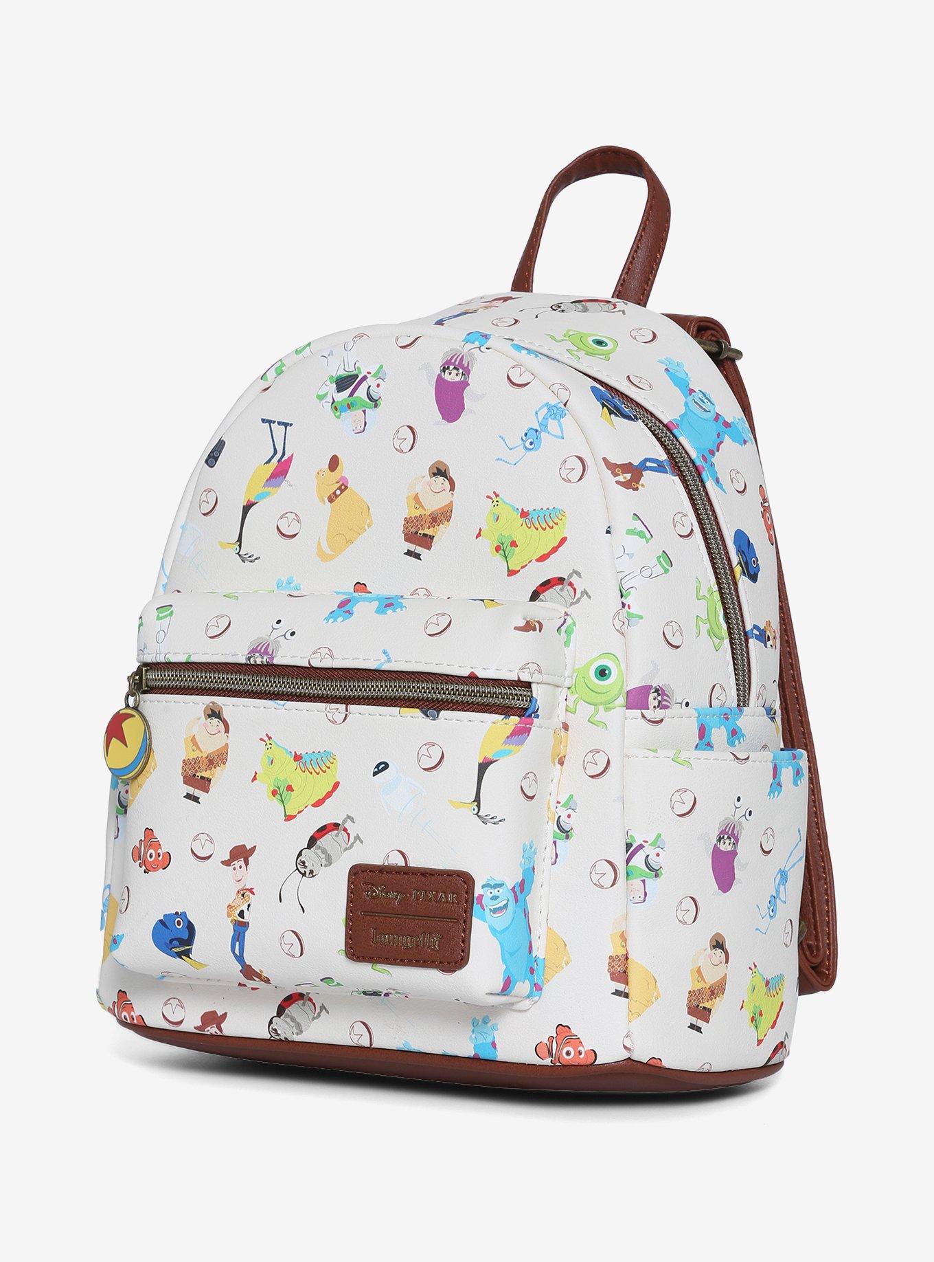 Loungefly Disney Pixar 25th Anniversary Icons Mini Backpack, , alternate
