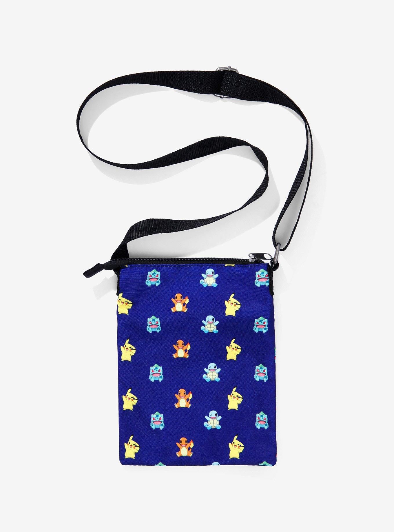 Loungefly Pokemon Starters Passport Crossbody Bag, , alternate