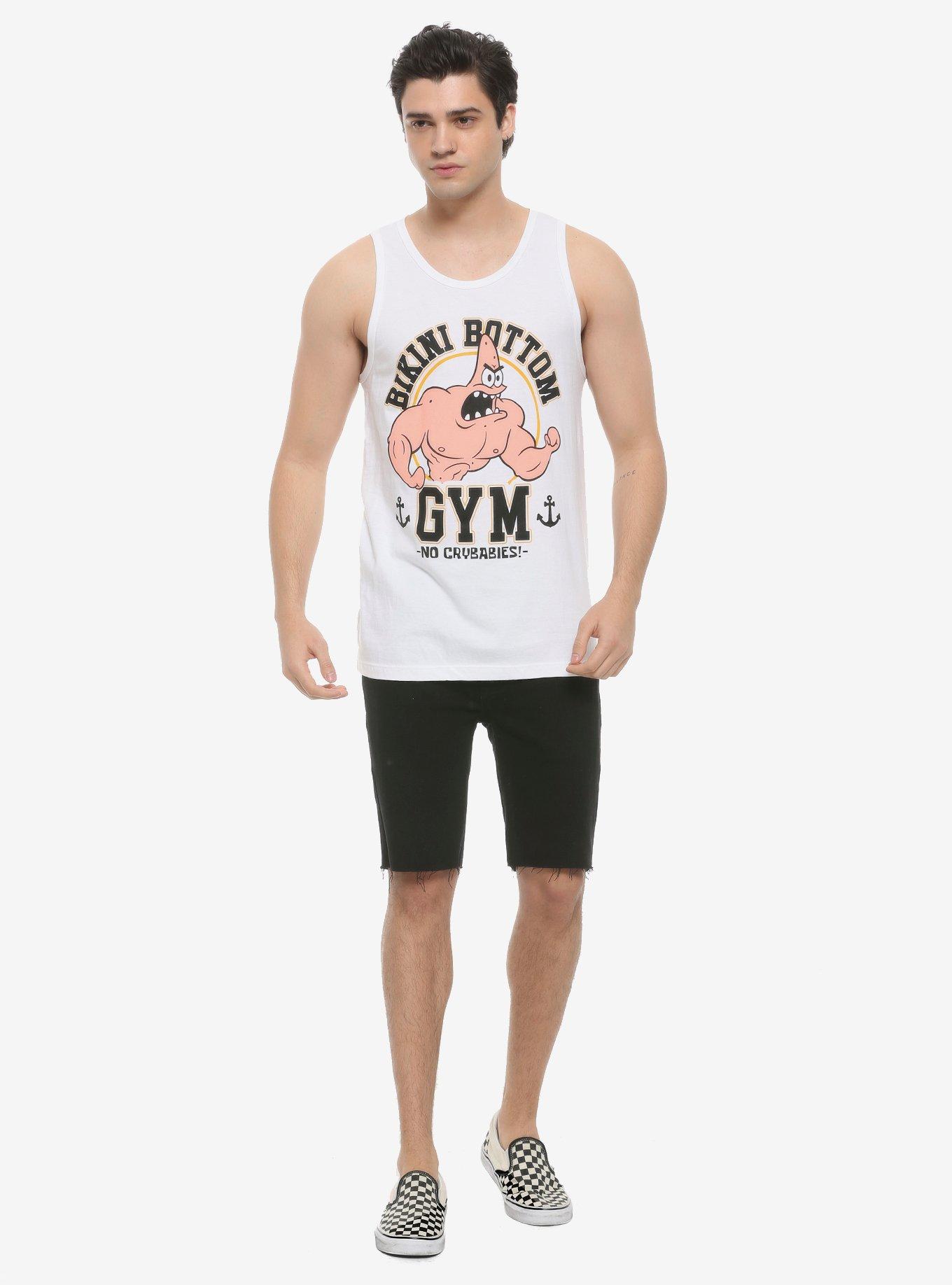 SpongeBob SquarePants Bikini Bottom Gym Tank Top, WHITE, alternate