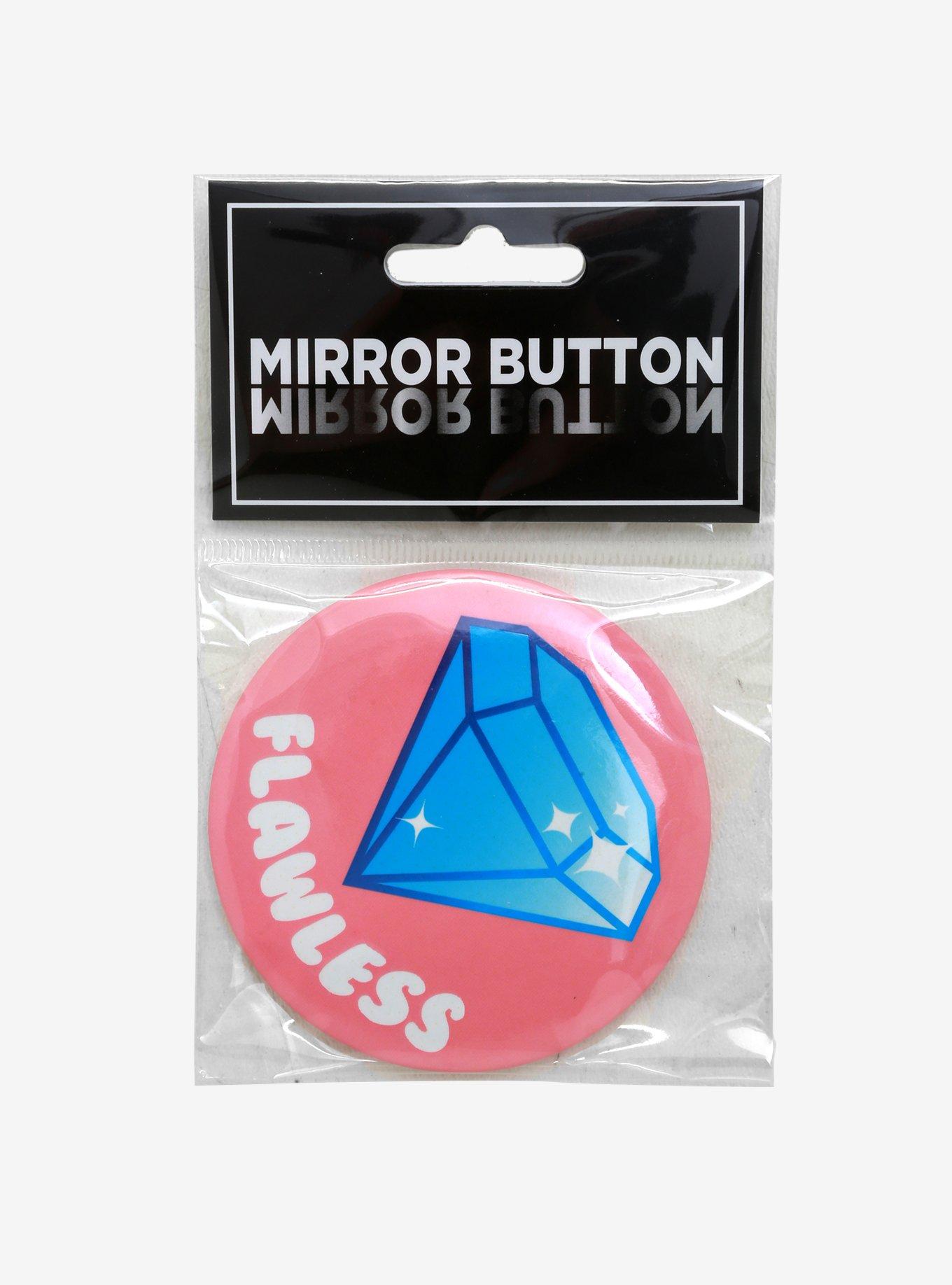 Flawless Diamond Button Mirror, , alternate