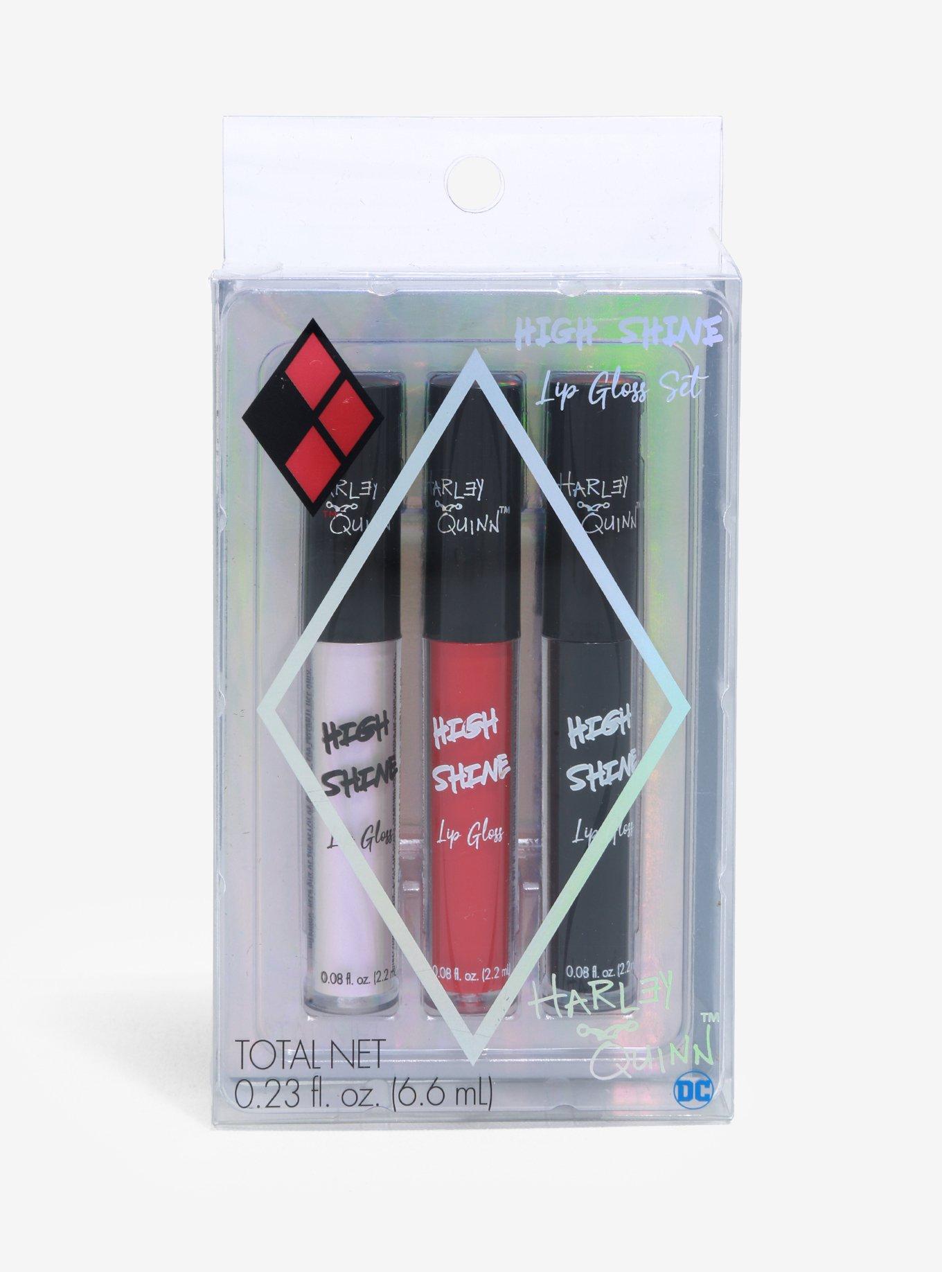 DC Comics Harley Quinn High Shine Lip Collection, , alternate