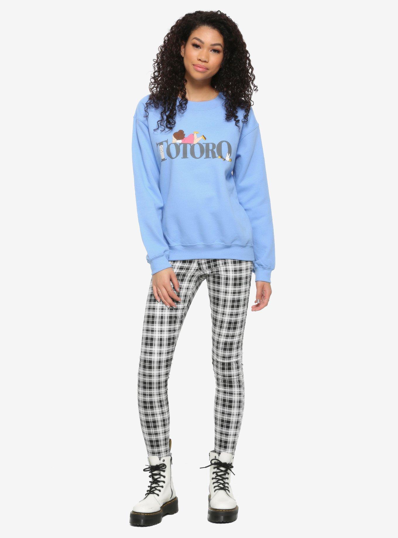 Studio Ghibli My Neighbor Totoro Title Girls Sweatshirt, MULTI, alternate