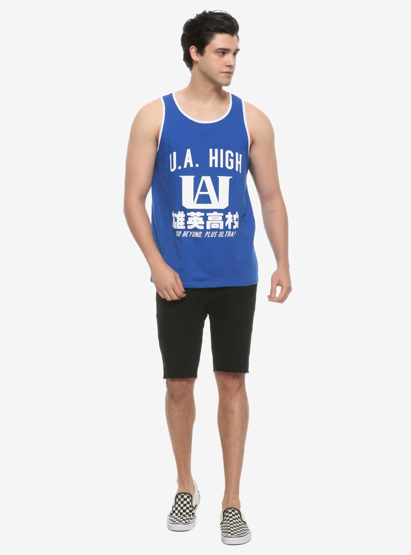 My Hero Academia U.A. High Tank Top, BLUE, alternate