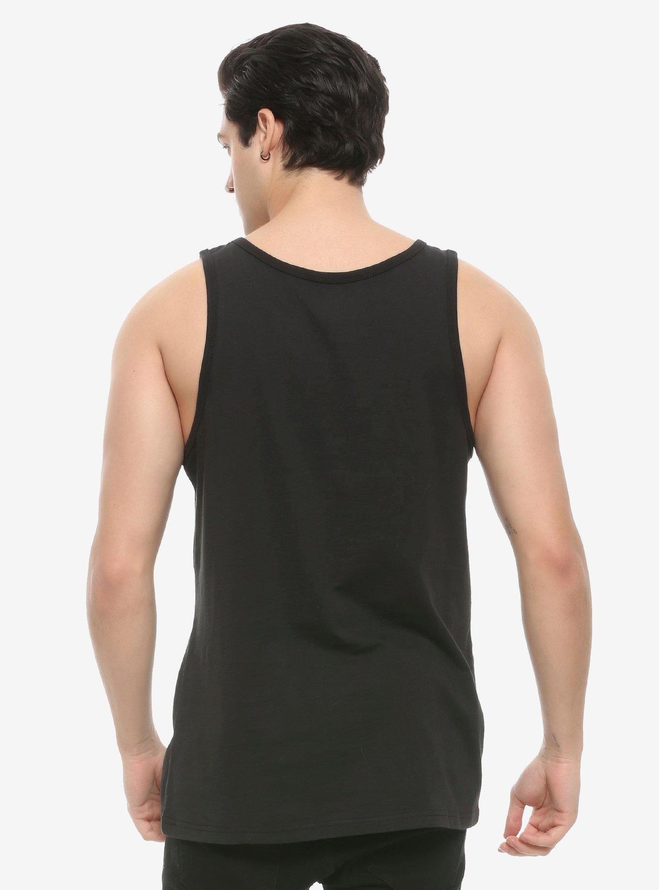 Marvel Spider-Man: Into The Spider-Verse Miles Morales Tank Top, BLACK, alternate