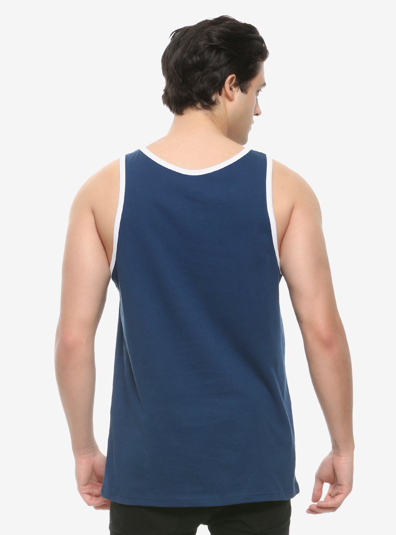 Marvel Captain American Shield Tank Top, BLUE, alternate