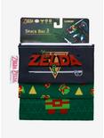 Nintendo The Legend of Zelda 8-Bit Reusable Snack Bag Set, , alternate