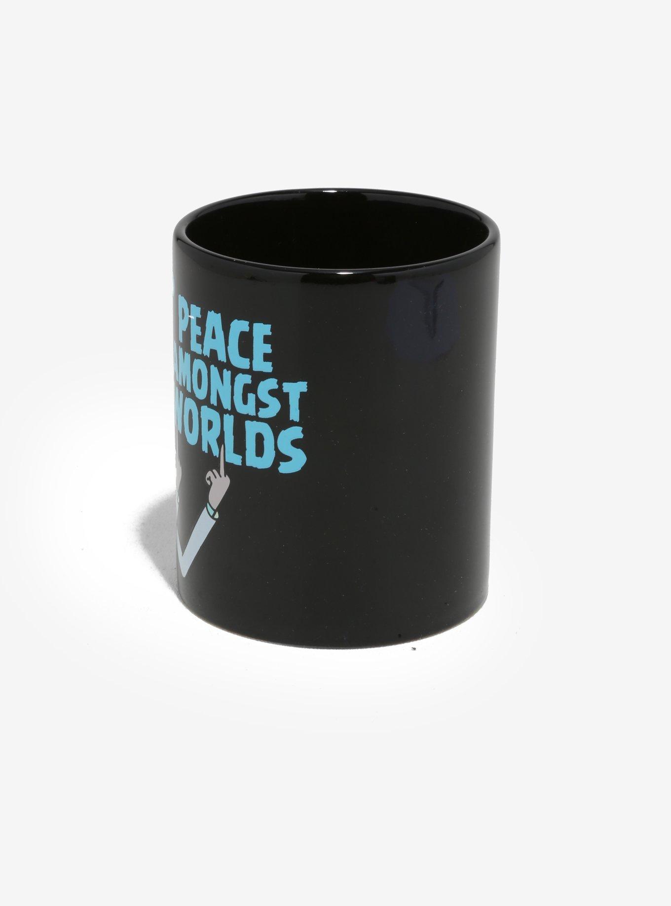 Rick and Morty Peace Among Worlds Mug - BoxLunch Exclusive, , alternate