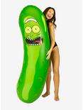Rick and Morty Giant Pickle Rick Inflatable Pool Float, , alternate