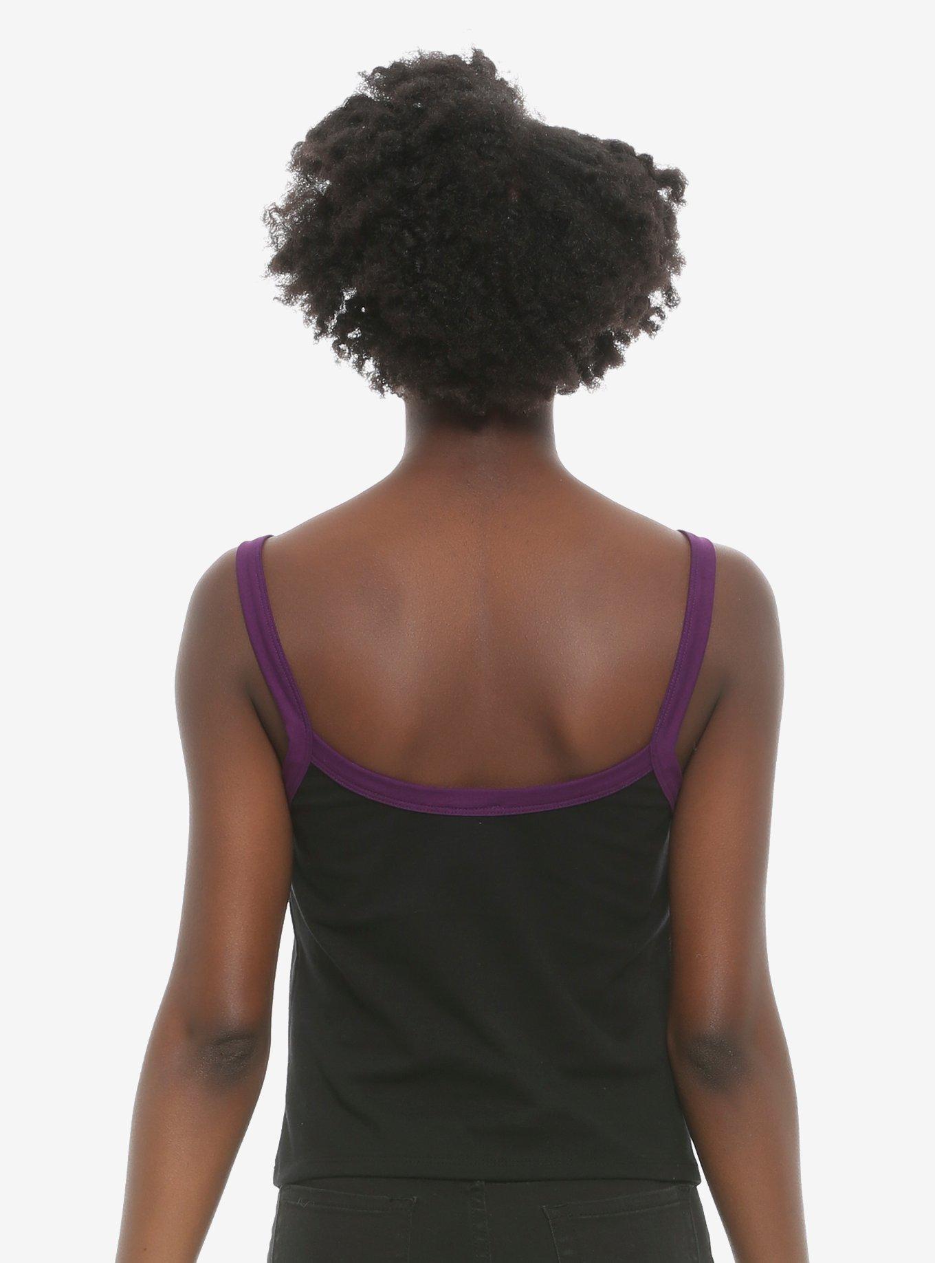 The Nightmare Before Christmas Jack & Zero Girls Strappy Tank Top, MULTI, alternate