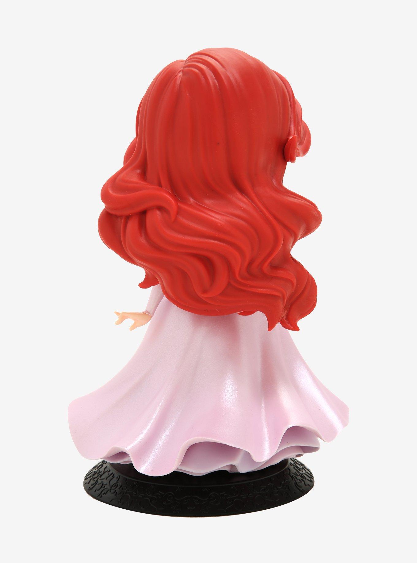 Banpresto Disney The Little Mermaid Q Posket Ariel (Pink Princess Dress) Figure, , alternate