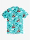 Nintendo The Legend of Zelda: The Wind Waker Woven Button-Up - BoxLunch Exclusive, BLUE, alternate