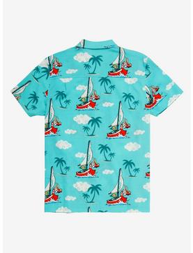Plus Size Nintendo The Legend of Zelda: The Wind Waker Woven Button-Up - BoxLunch Exclusive, , hi-res
