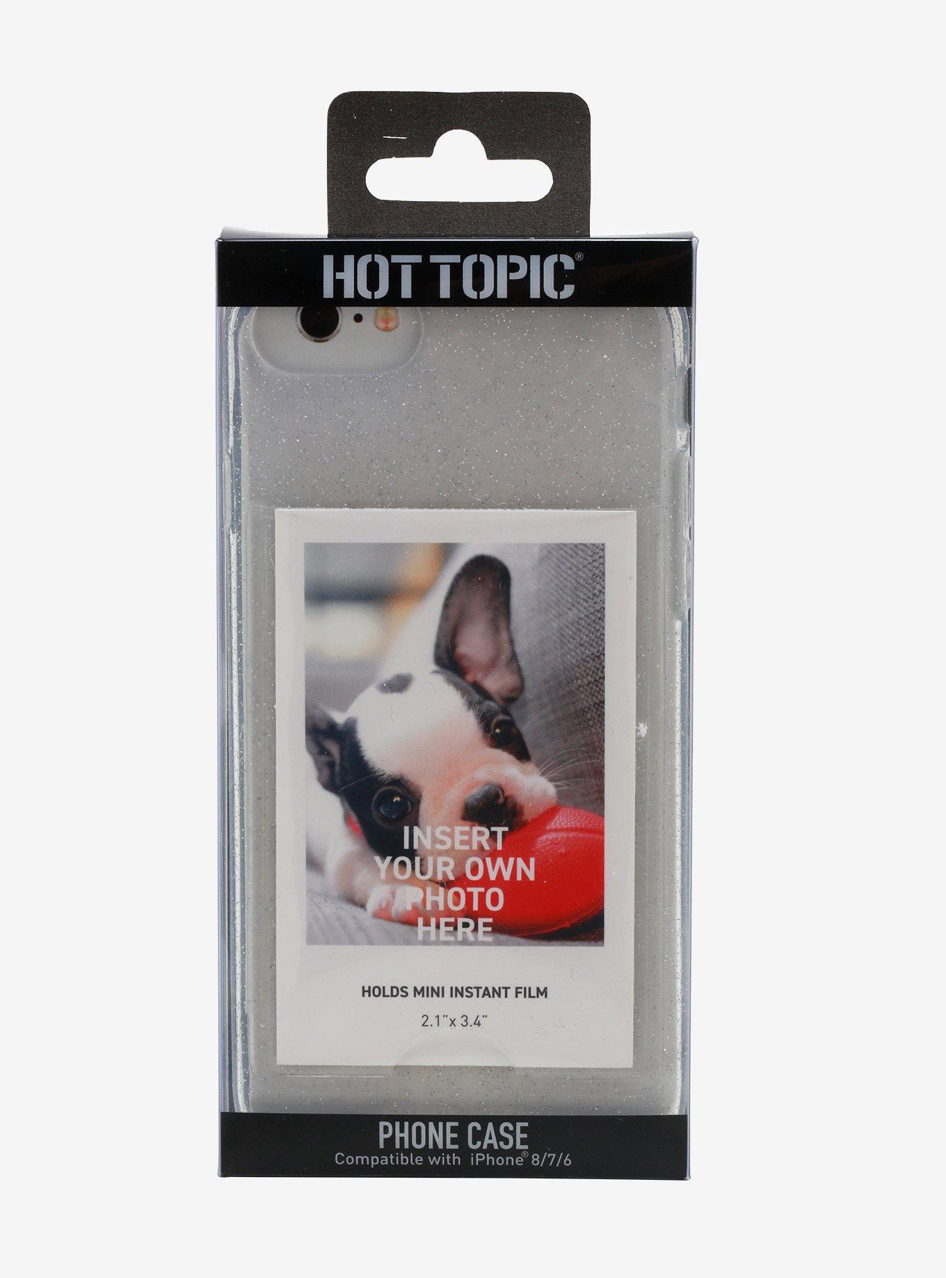 Clear Glitter Mini Instant Film iPhone 6/7/8 Phone Case, , alternate