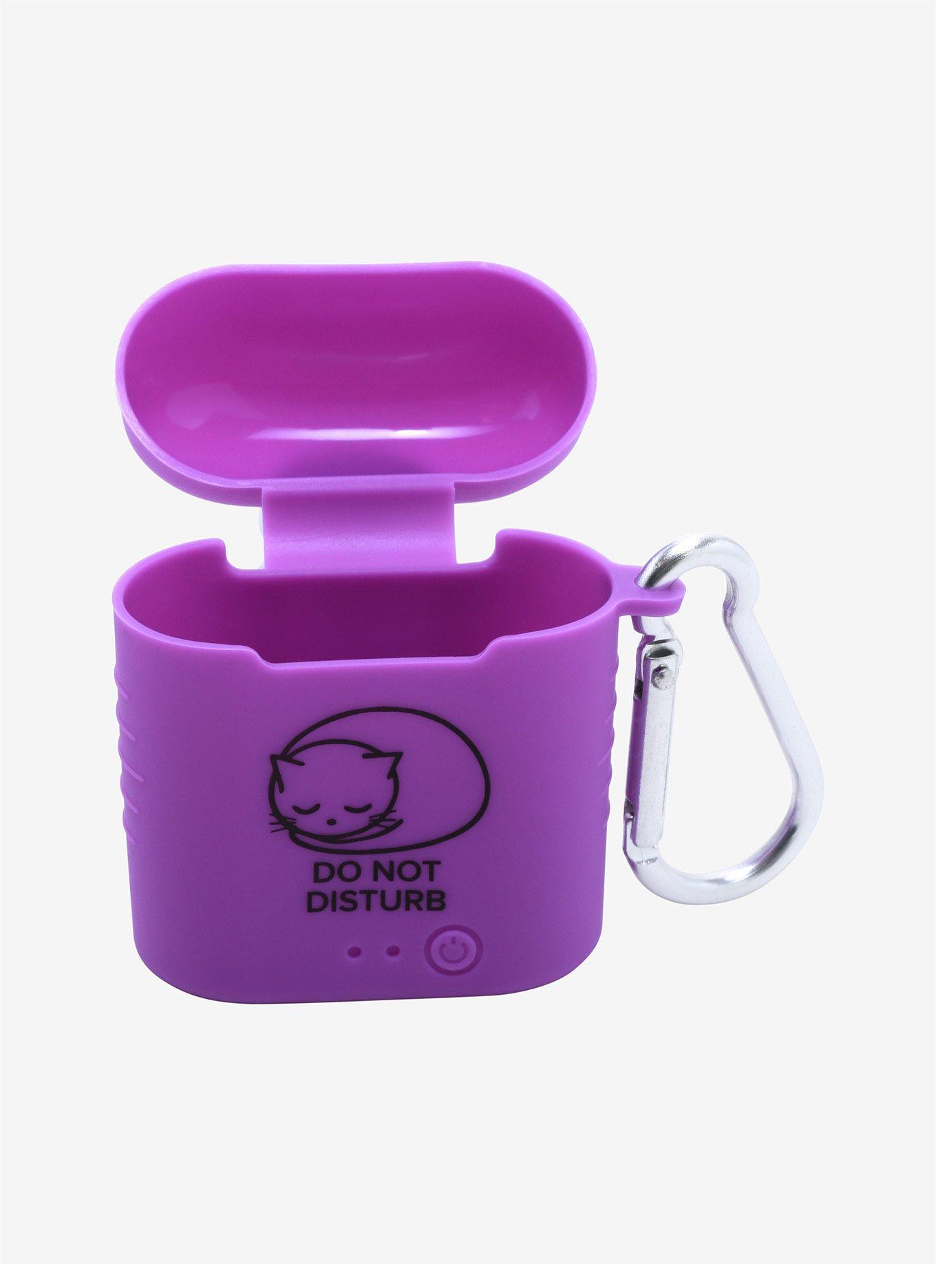 Do Not Disturb Nap Cat Wireless Earbuds Case, , alternate