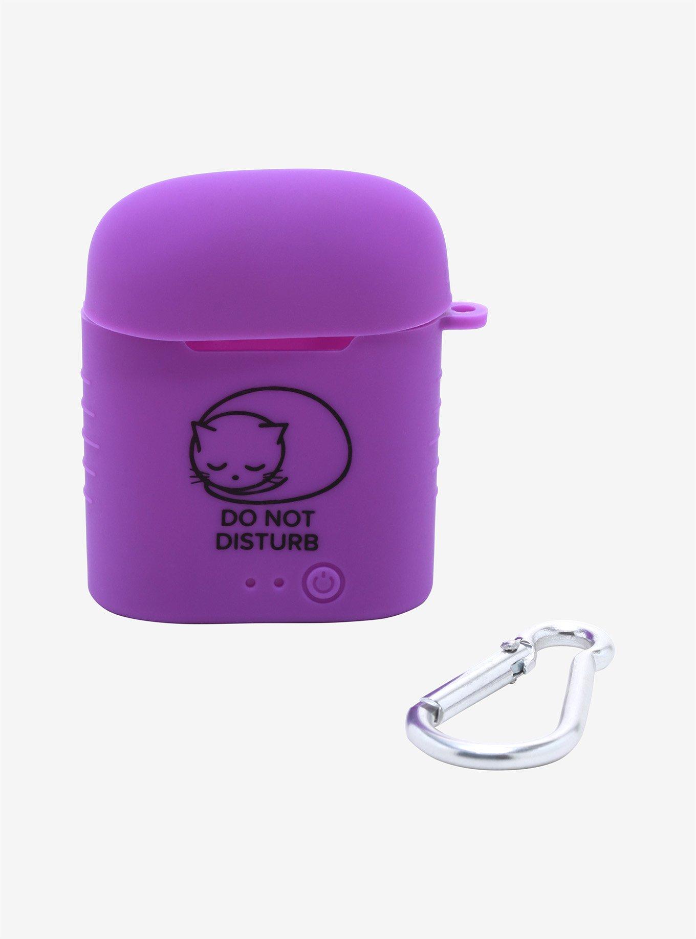 Do Not Disturb Nap Cat Wireless Earbuds Case, , alternate