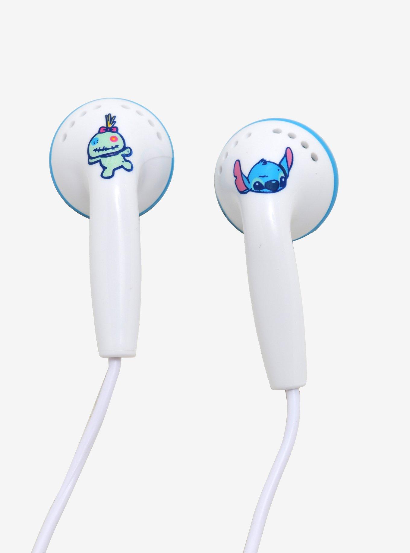 Disney Lilo & Stitch Stitch & Scrump Earbuds with Case, , alternate