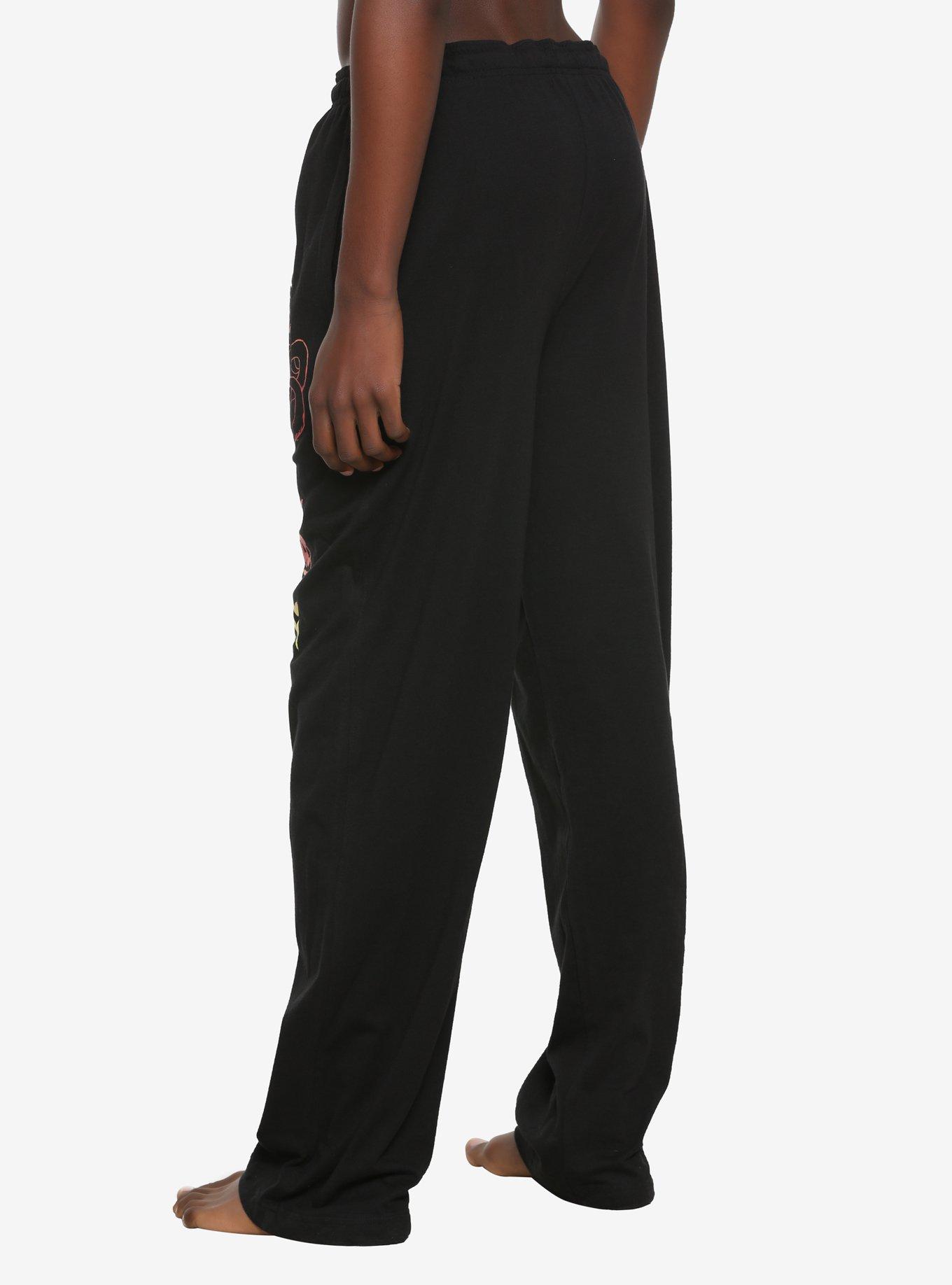 Naruto Shippuden Kurama Pajama Pants, BLACK, alternate