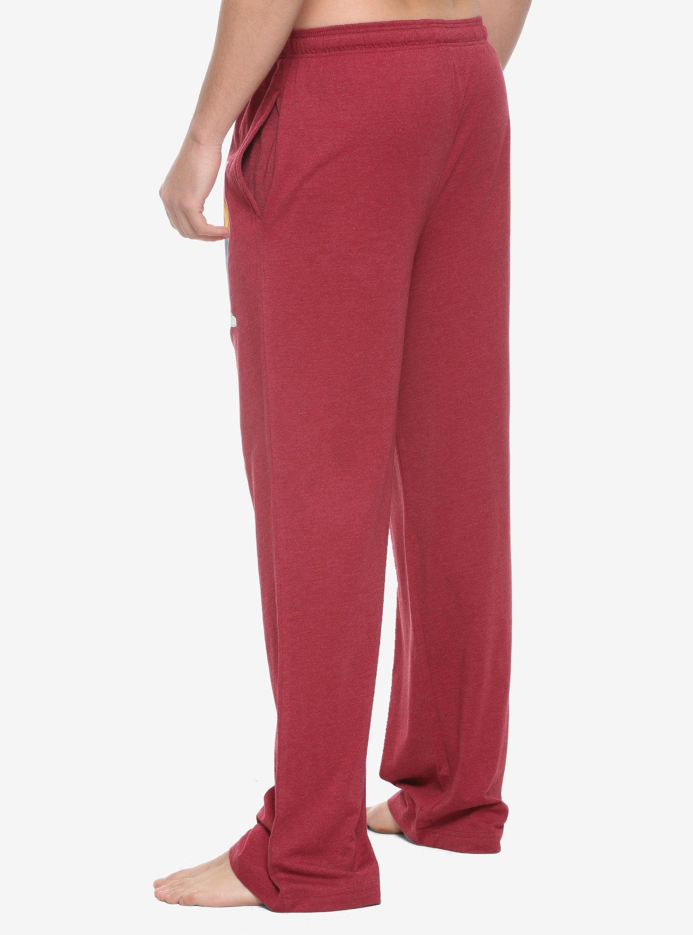 My Hero Academia Shoto Todoroki Pajama Pants, BURGUNDY, alternate