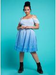 Her Universe Disney Cinderella Princess Cold Shoulder Dress Plus Size, MULTI, alternate