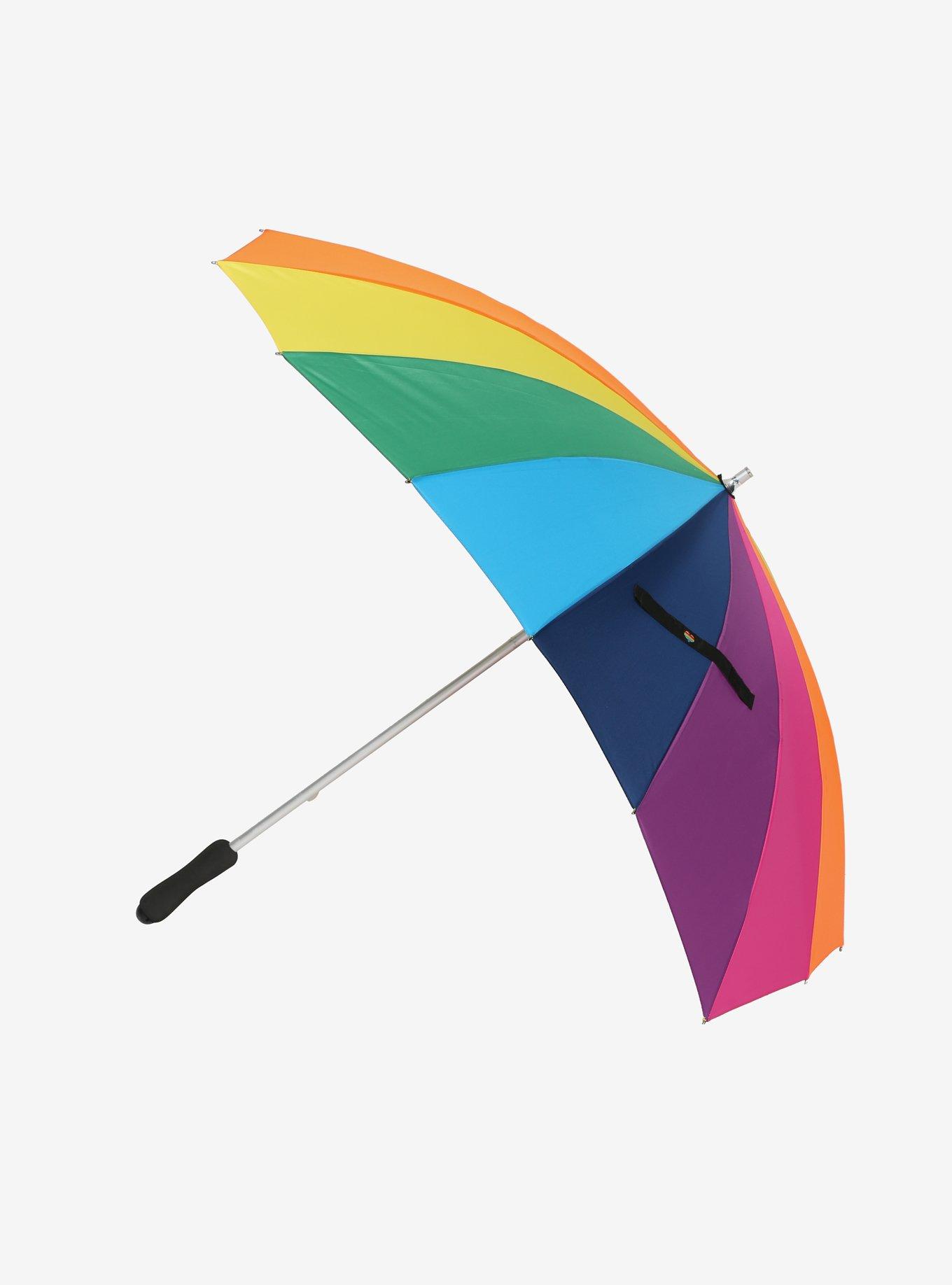 Rainbow Heart-Shaped Umbrella, , alternate
