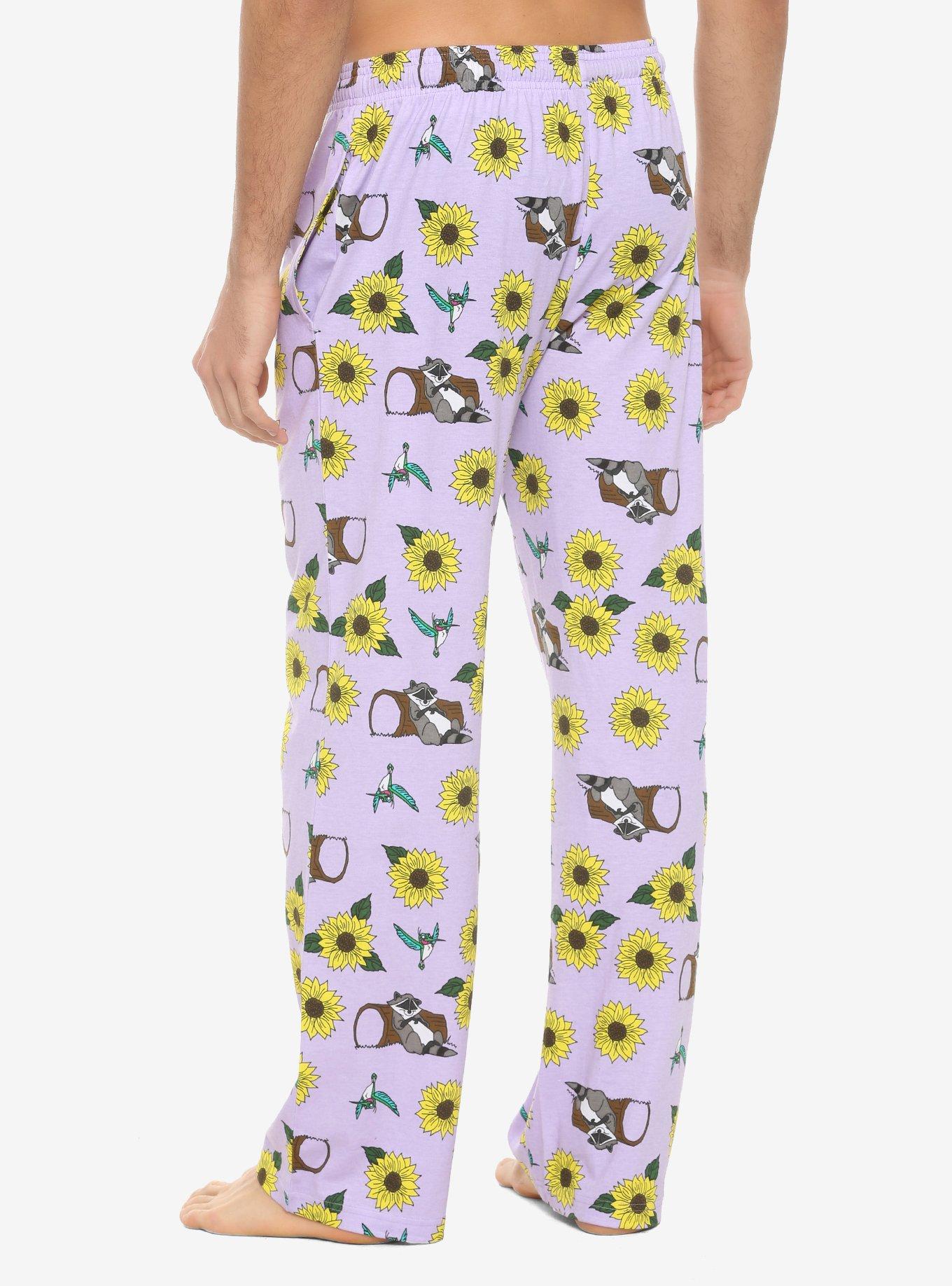 Disney Pocahontas Meeko & Flit Sunflower Sleep Pants - BoxLunch Exclusive, MULTI, alternate