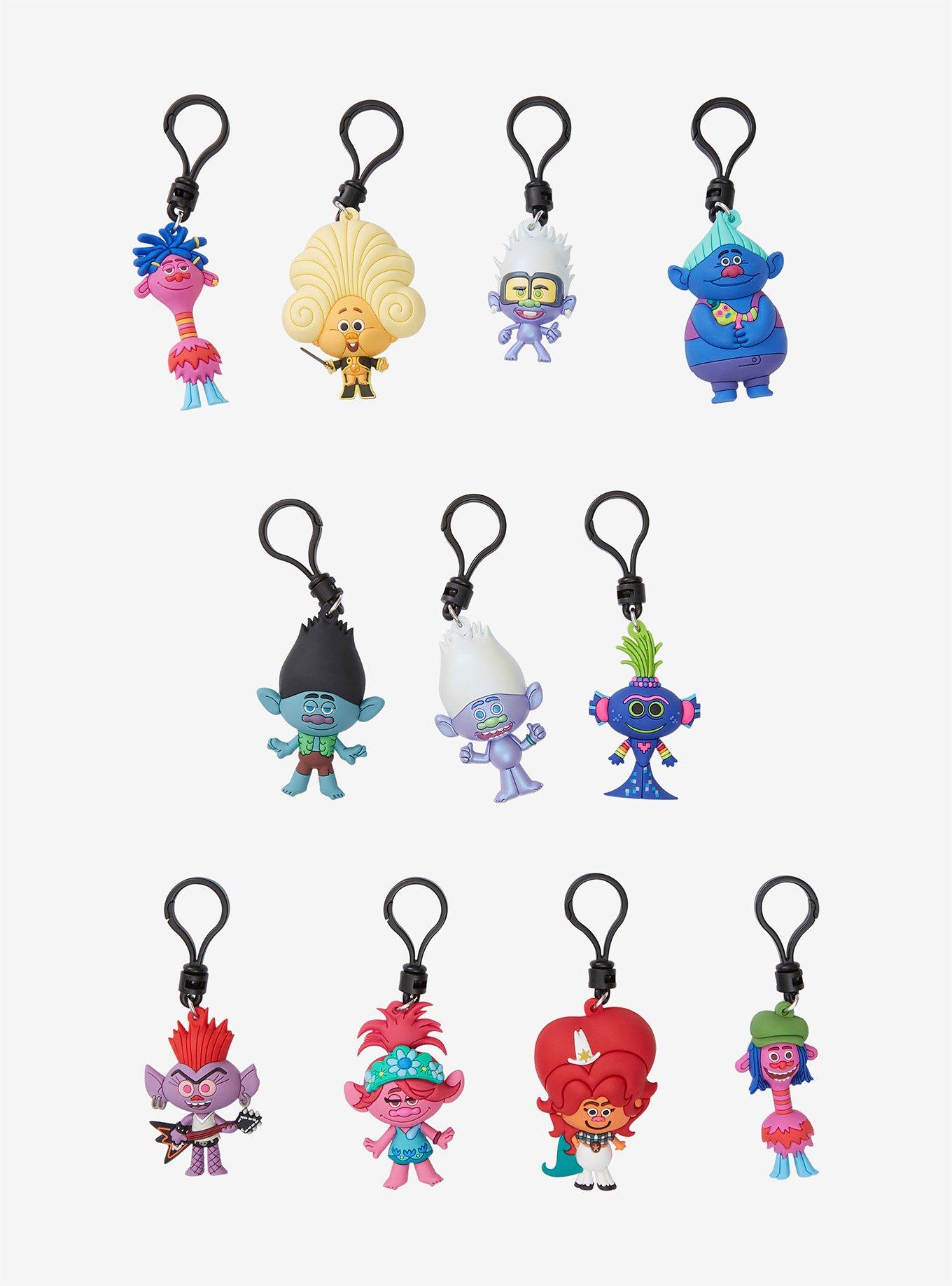 Trolls World Tour Blind Bag Figural Key Chain, , alternate