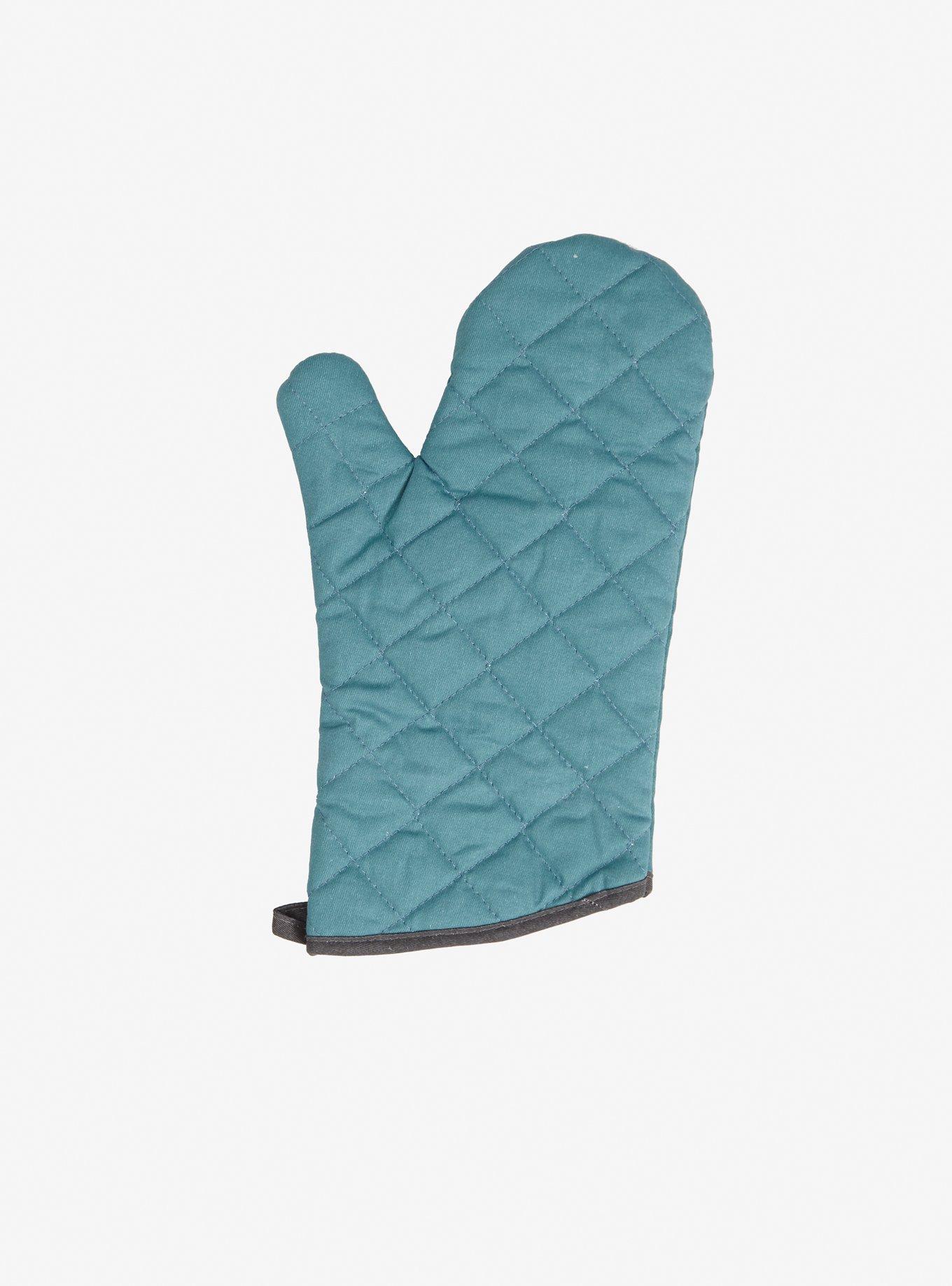 The Nightmare Before Christmas Jack Heart Teal Oven Mitt, , alternate