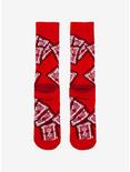 Disney Villains The Princess and the Frog Dr. Facilier's Tarot Cards Crew Socks - BoxLunch Exclusive, , alternate