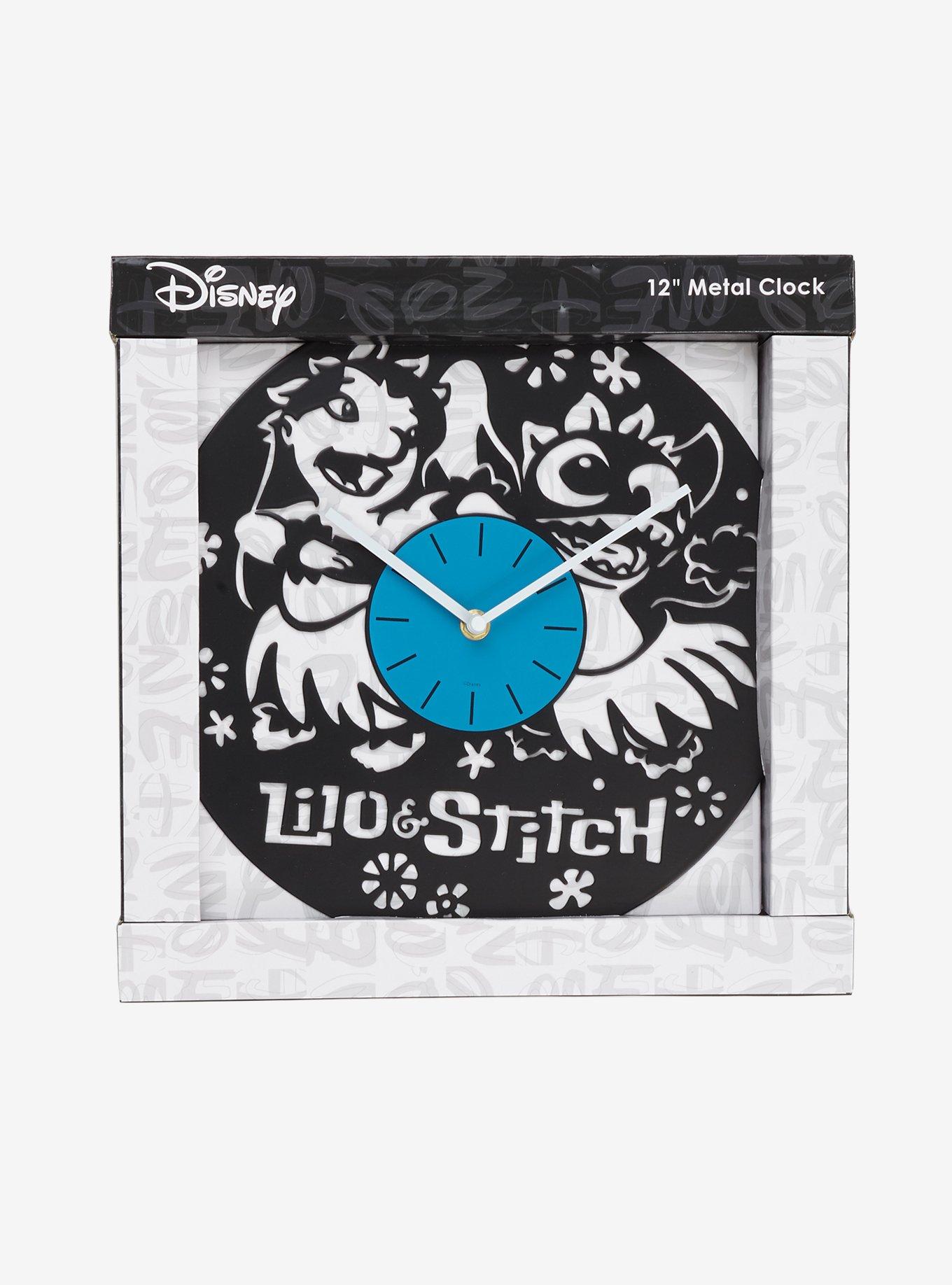 Disney Lilo & Stitch Cutout Wall Clock, , alternate
