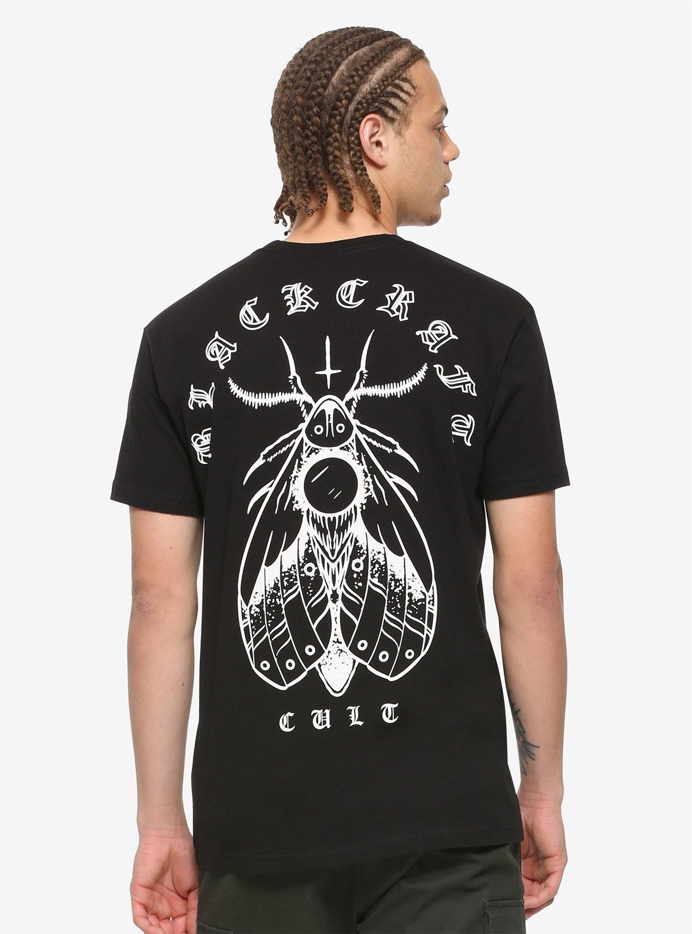 BlackCraft Moth Planchette T-Shirt Hot Topic Exclusive, BLACK, alternate