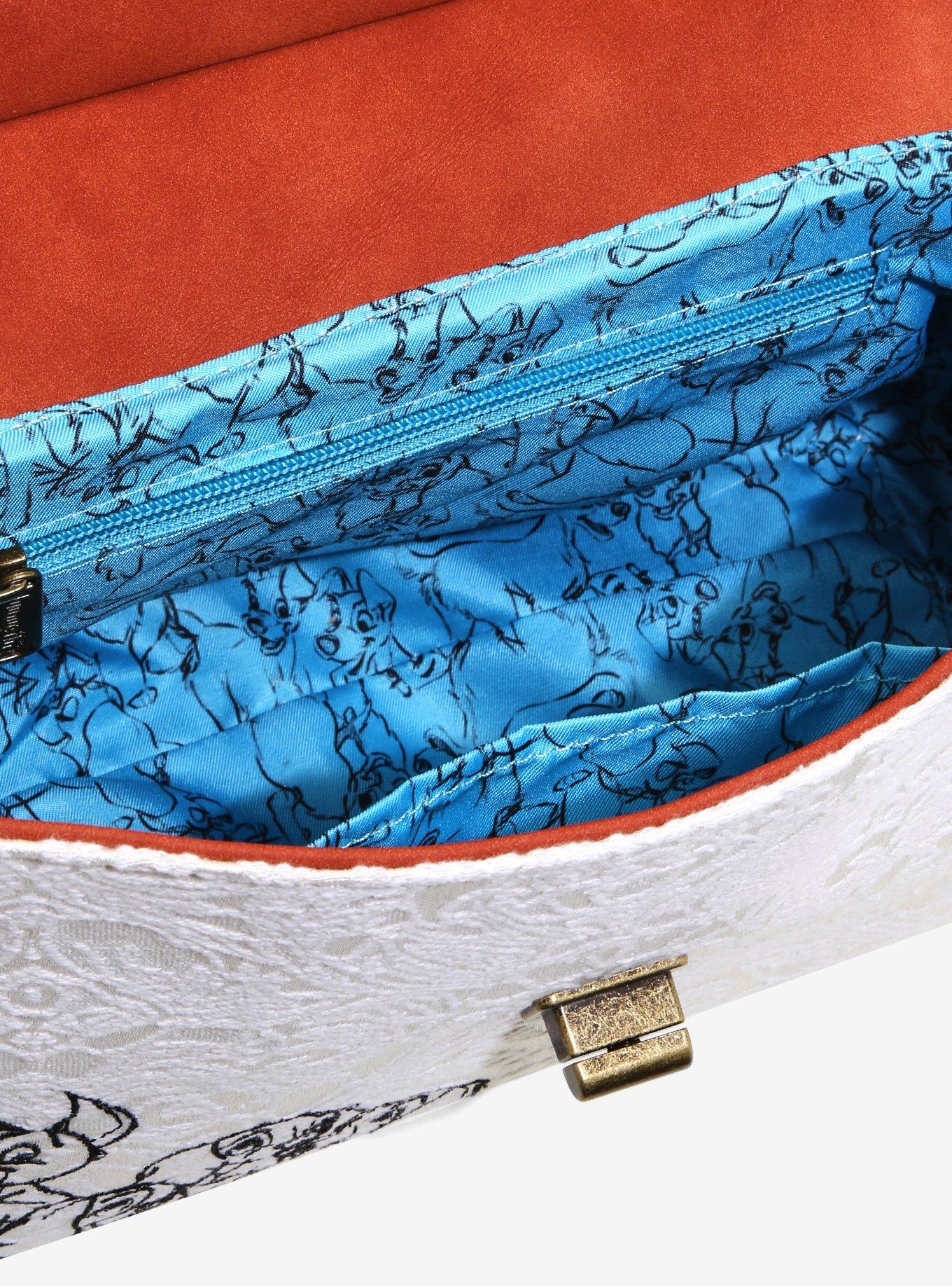 Loungefly Disney Lady and the Tramp Loved One Crossbody Bag -  BoxLunch Exclusive, , alternate