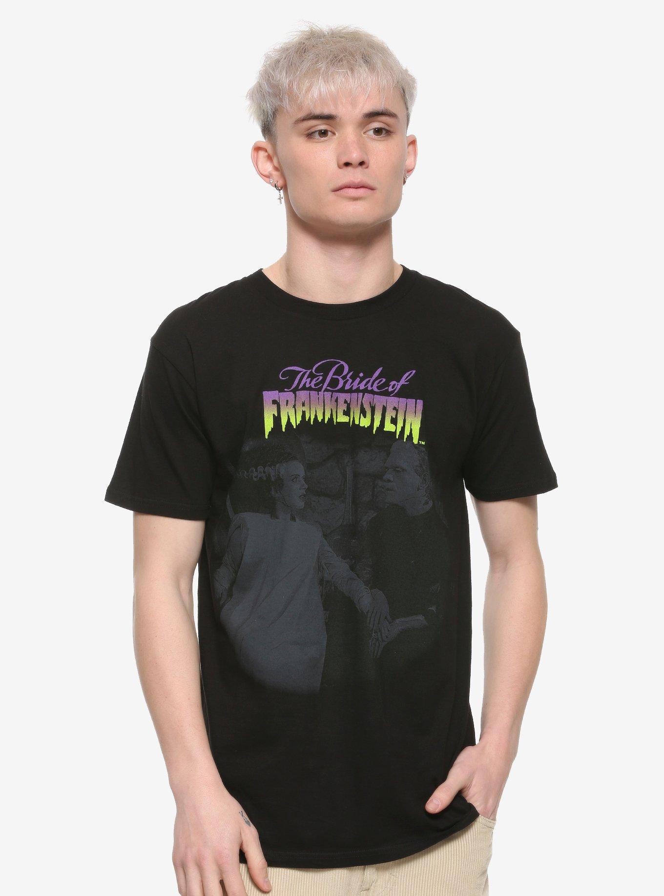 Universal Monsters The Bride Of Frankenstein Photo T-Shirt, BLACK, alternate