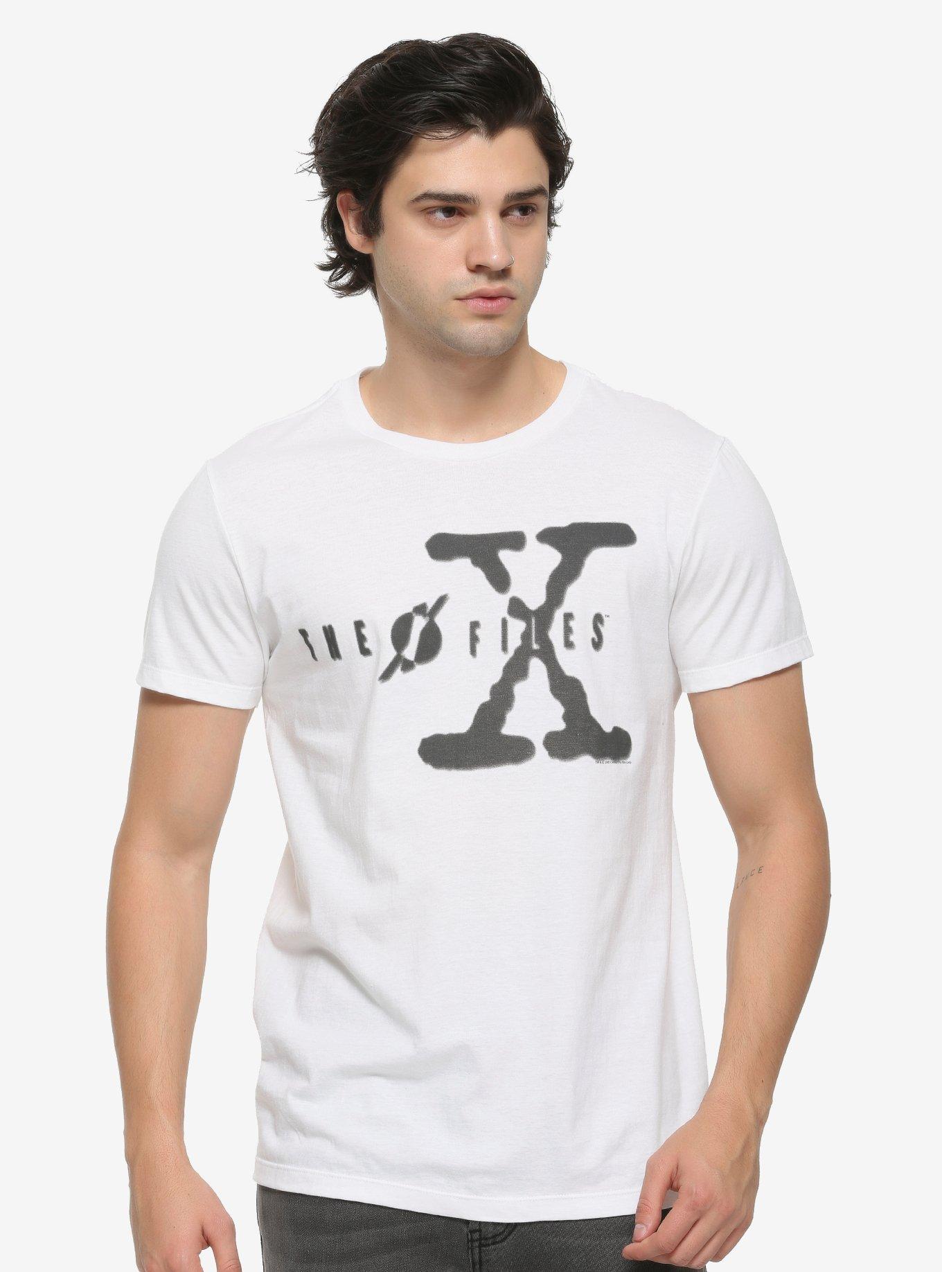 The X-Files Logo T-Shirt, WHITE, alternate