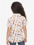 Maruchan Ramen Icons Toddler Woven Button-Up - BoxLunch Exclusive, CREAM, alternate