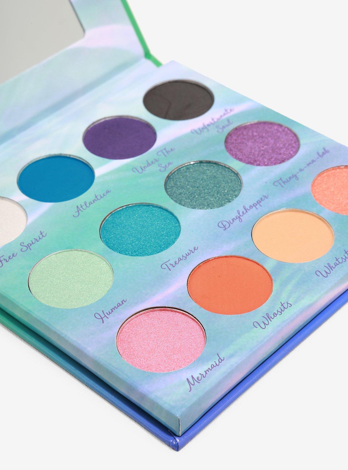 Disney The Little Mermaid Square Eyeshadow Palette, , alternate