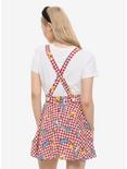 Disney Lady And The Tramp Tony's Restaurant Suspender Skirt, PLAID, alternate