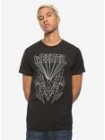 Weezer Hands W T-Shirt, BLACK, alternate