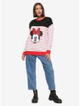 Plus Size Our Universe Disney Minnie Mouse Striped Sweatshirt Her Universe Exclusive, MULTI, alternate