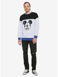 Our Universe Disney Mickey Mouse Striped Sweatshirt Her Universe Exclusive, MULTI, alternate