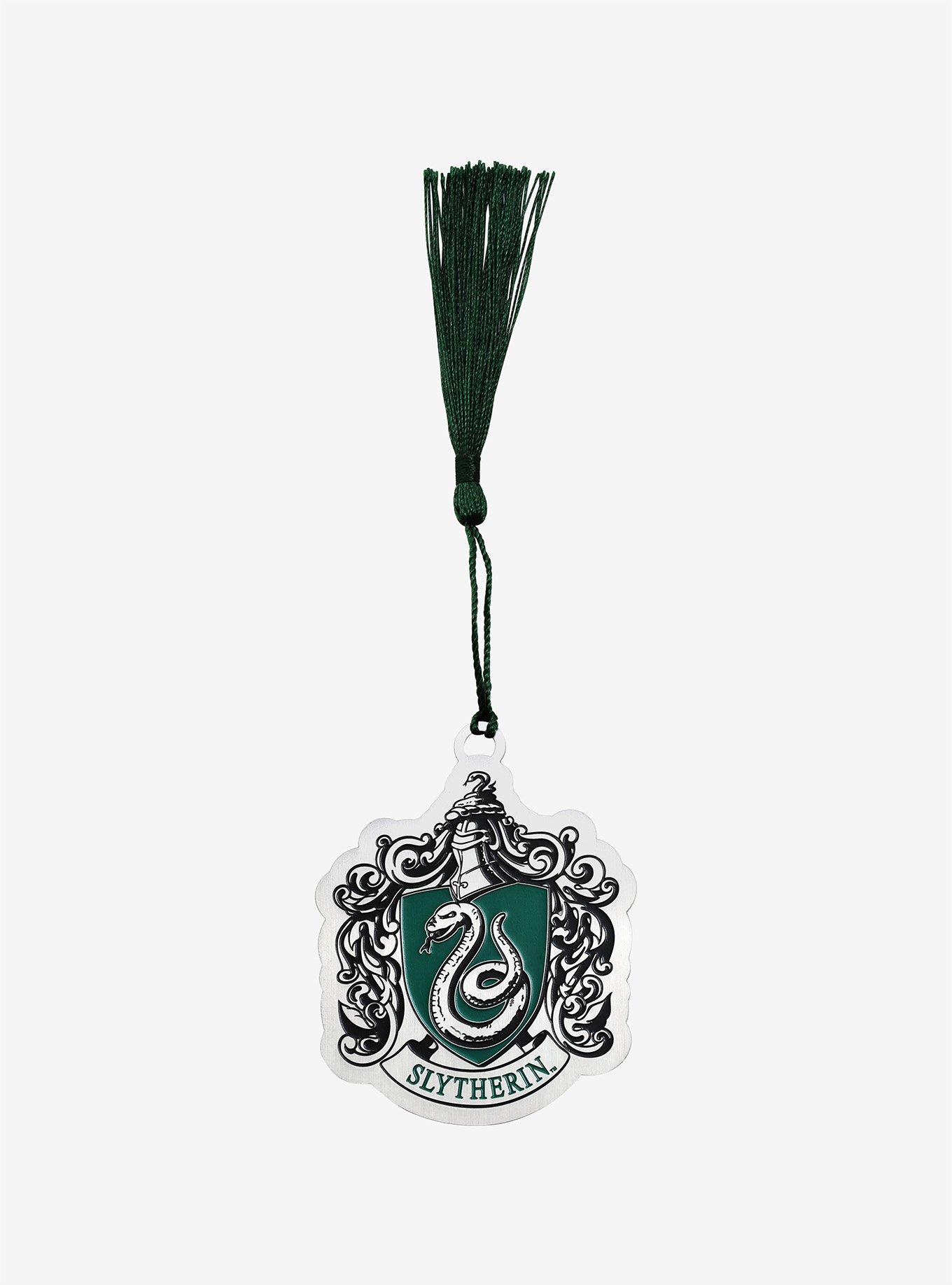 Harry Potter Slytherin Tassel Metal Bookmark - BoxLunch Exclusive, , alternate