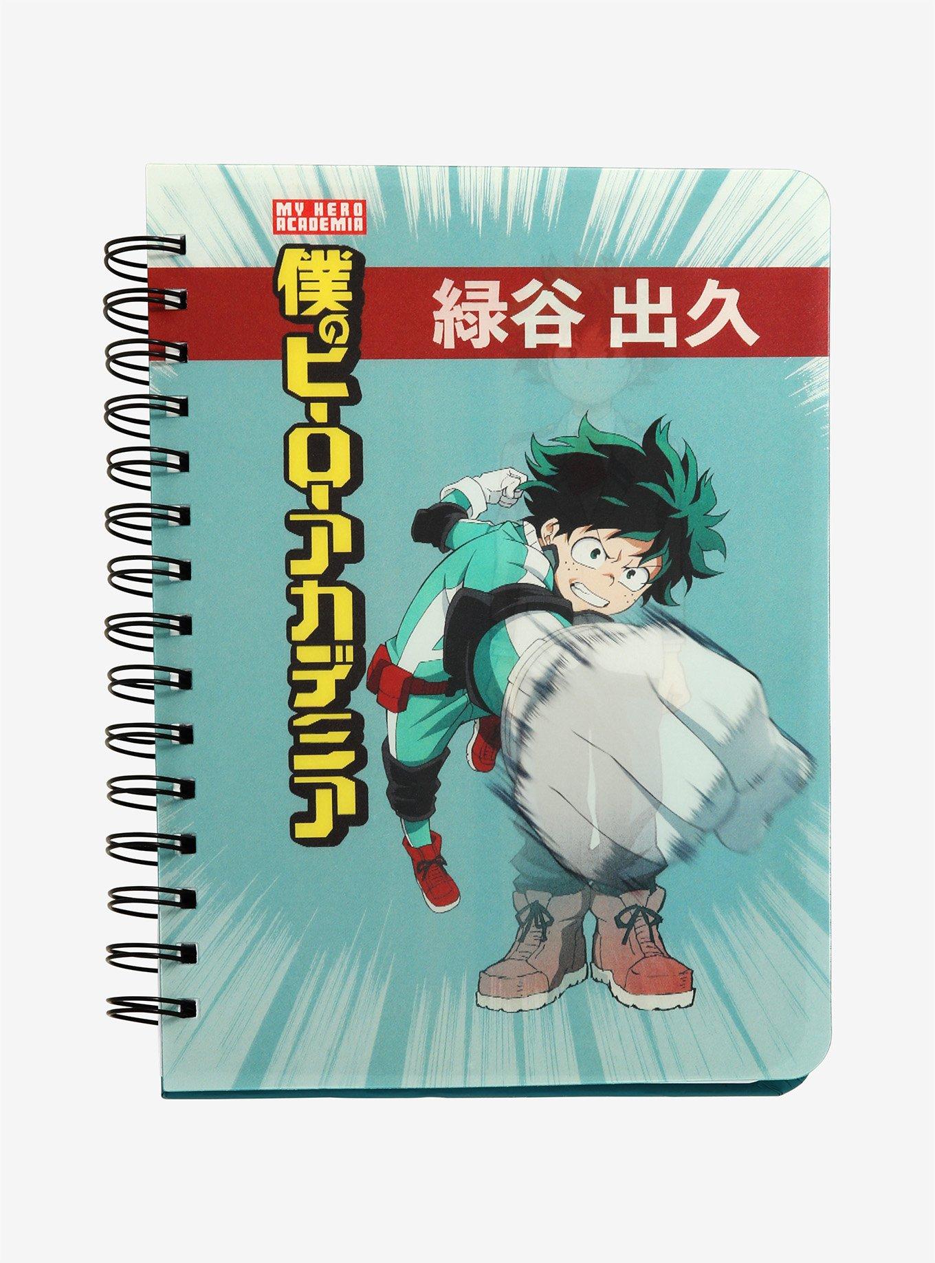 My Hero Academia Izuku Midoriya Lenticular Spiral Notebook - BoxLunch Exclusive, , alternate