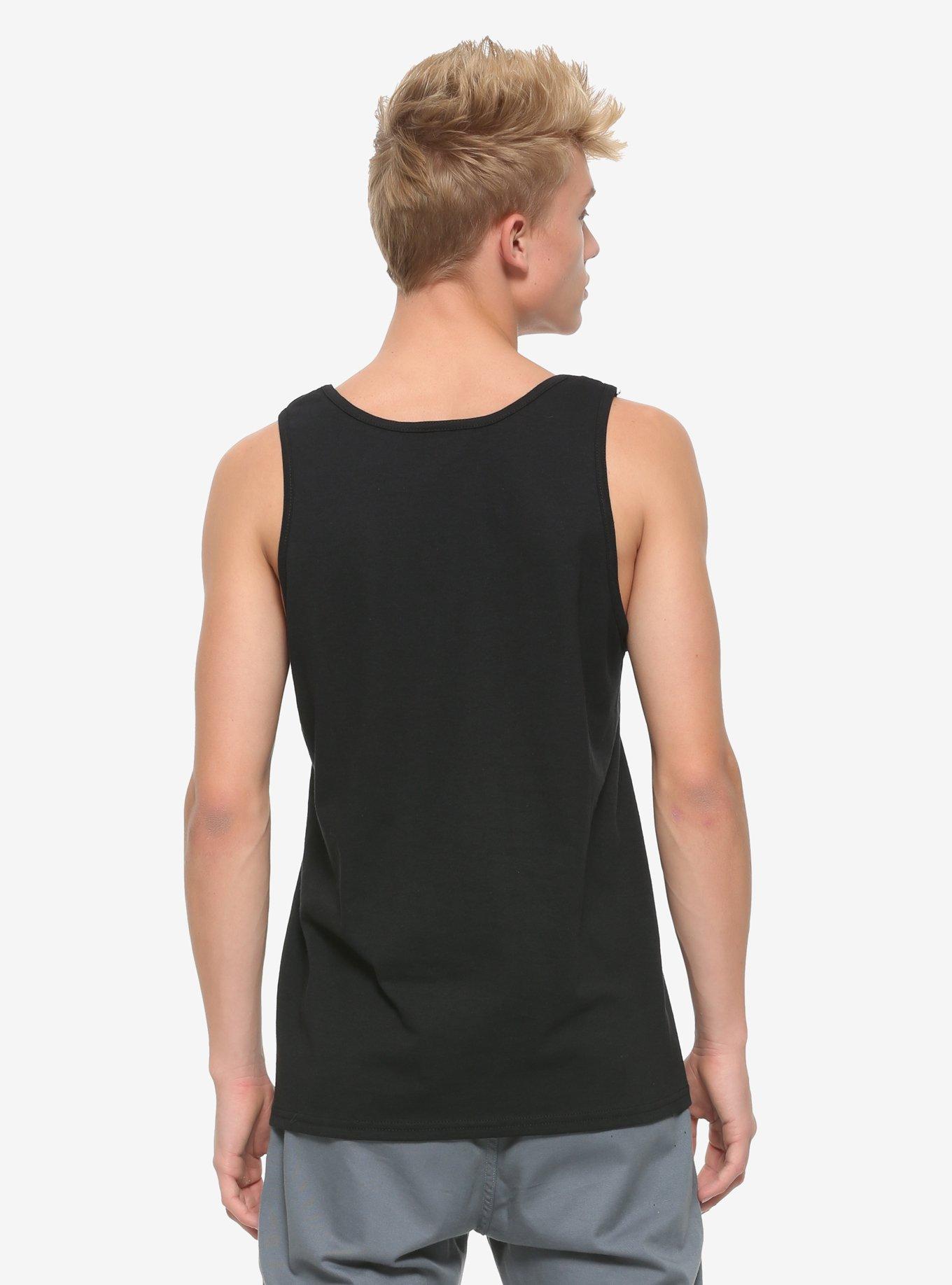 Dreaming Of Destruction Tank Top By Obinsun, BLACK, alternate