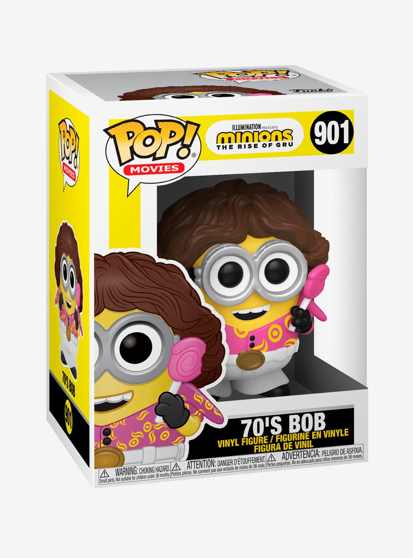 Funko Pop! Movies Minions: The Rise of Gru 70's Bob Vinyl Figure, , alternate