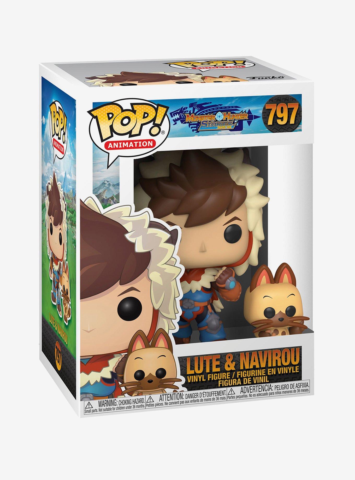 Funko Pop! Animation Monster Hunter Stories Lute & Navirou Vinyl Figure, , alternate