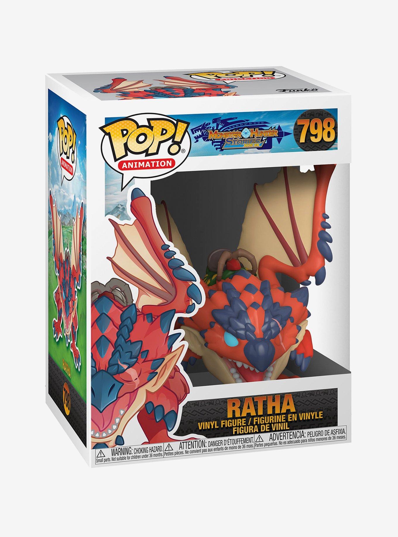 Funko Pop! Animation Monster Hunter Stories Ratha Vinyl Figure, , alternate